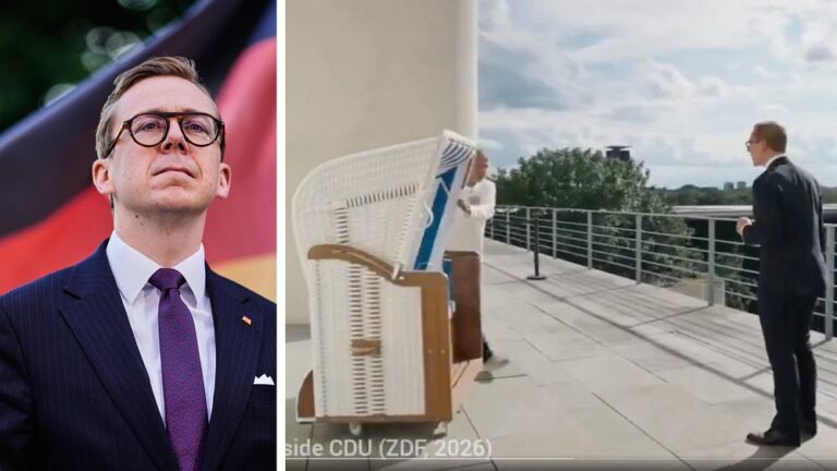 Strandkorgen som skakade CDU: Symbolen som förstärker kritiken mot Merz parti